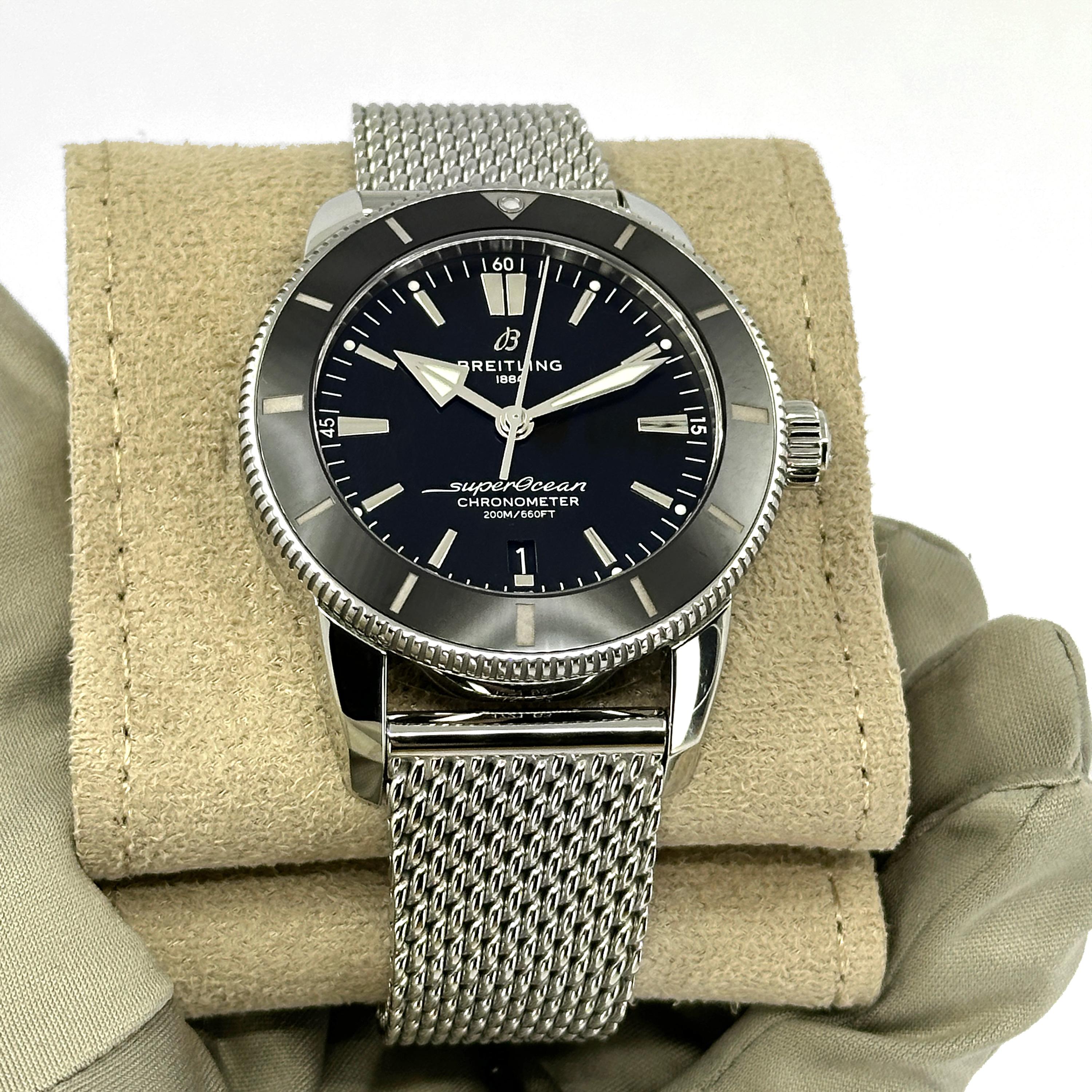 Breitling Superocean non indossato, referenza AB2030121B1A1, set completo, 2025 in vendita 5
