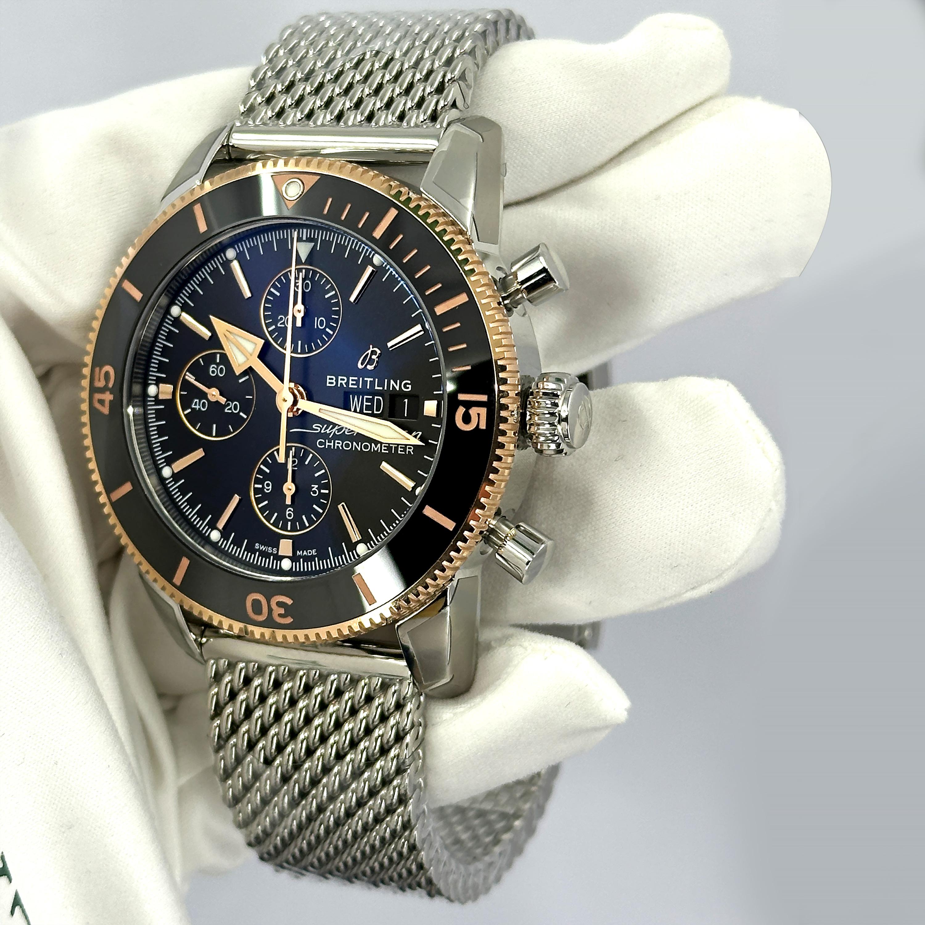 Breitling Superocean non indossato, referenza U13313121B1A1, set completo, 2025 in vendita 8