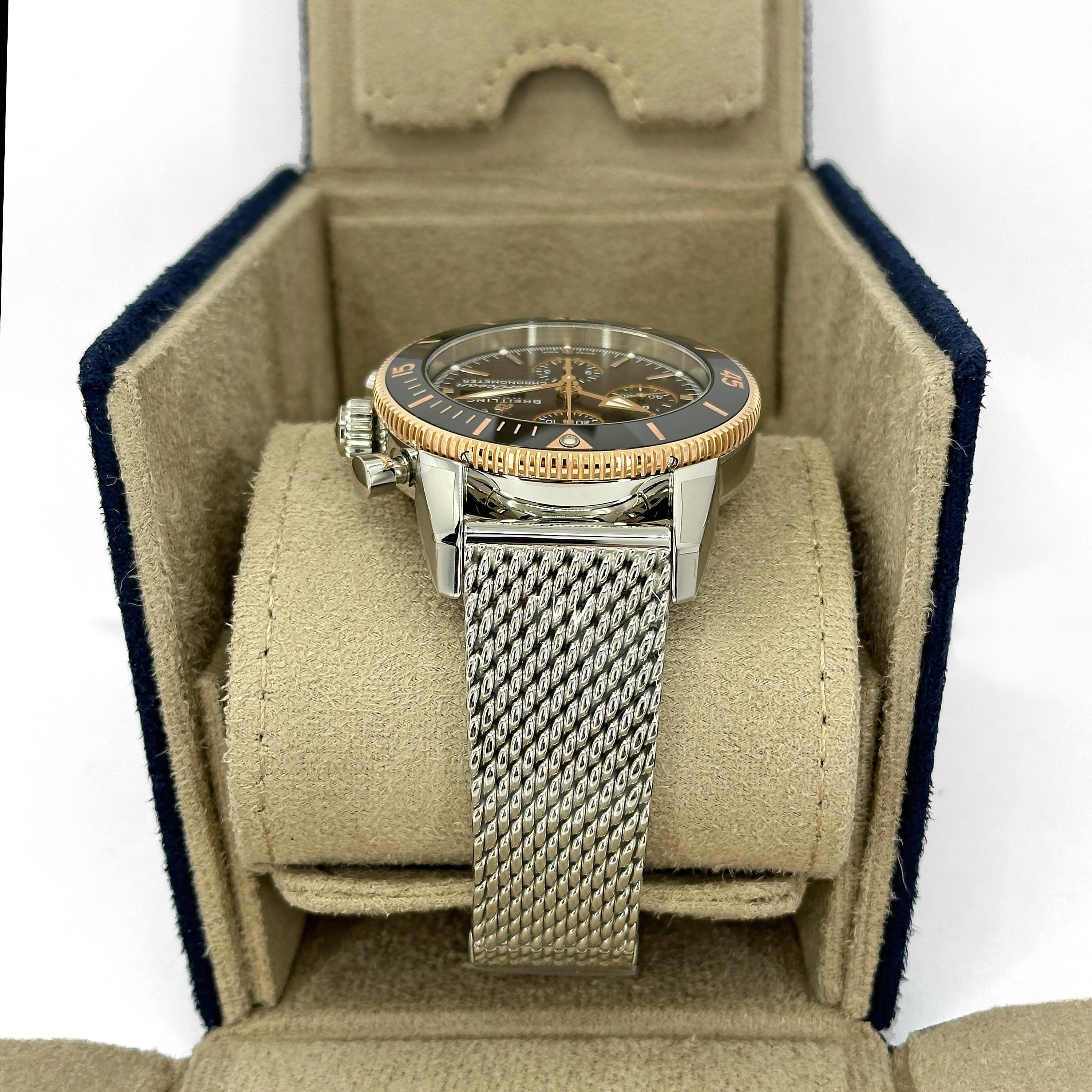 Breitling Superocean non indossato, referenza U13313121B1A1, set completo, 2025 in vendita 1