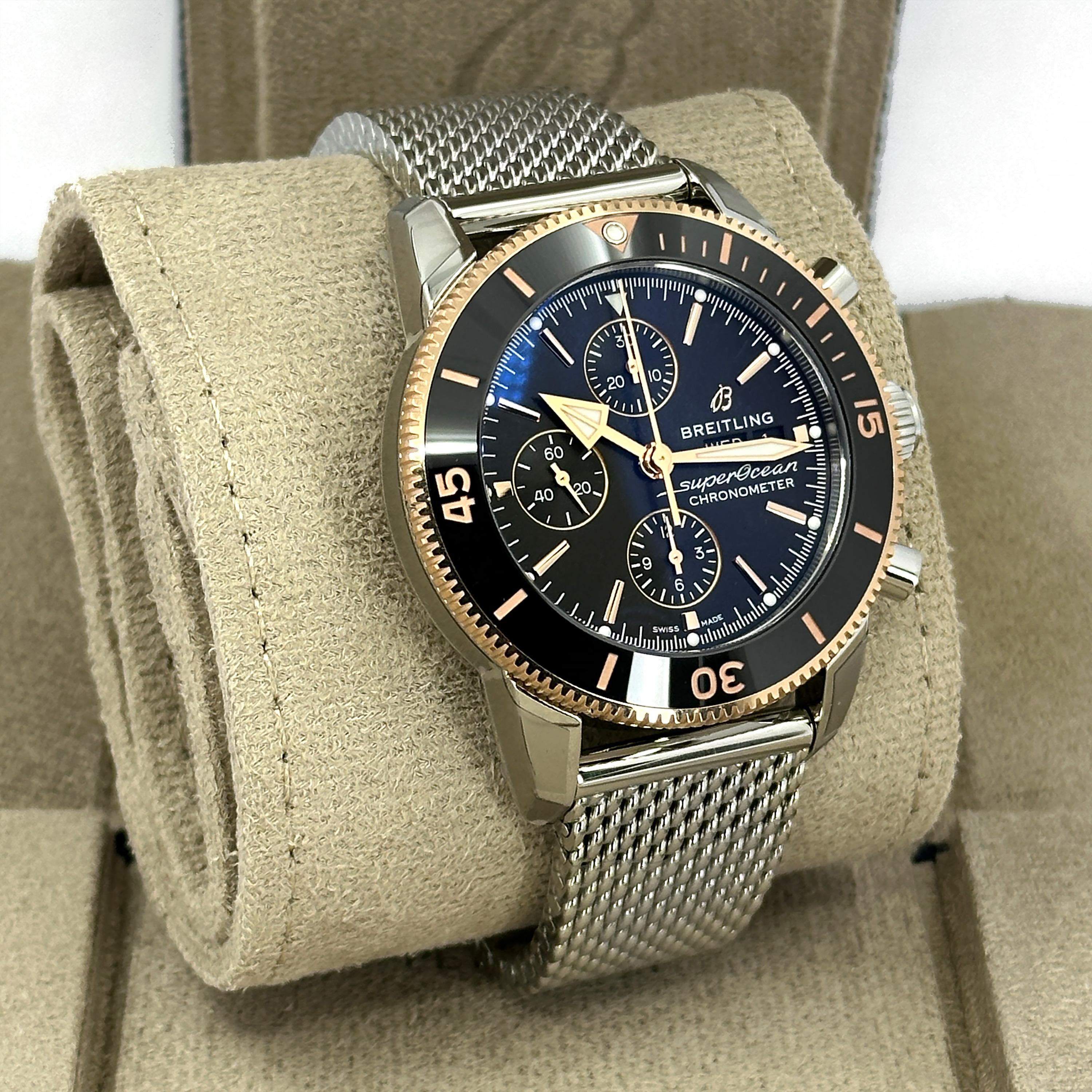 Breitling Superocean non indossato, referenza U13313121B1A1, set completo, 2025 in vendita 4