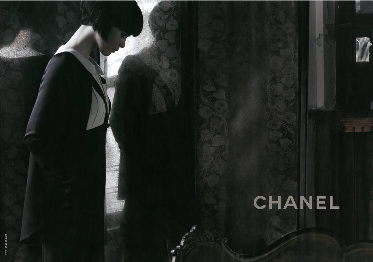 UNWORN Chanel Schwarzes & rotes Seidenkleid Jacke Mantel Anzug Ensemble 40 im Angebot 3