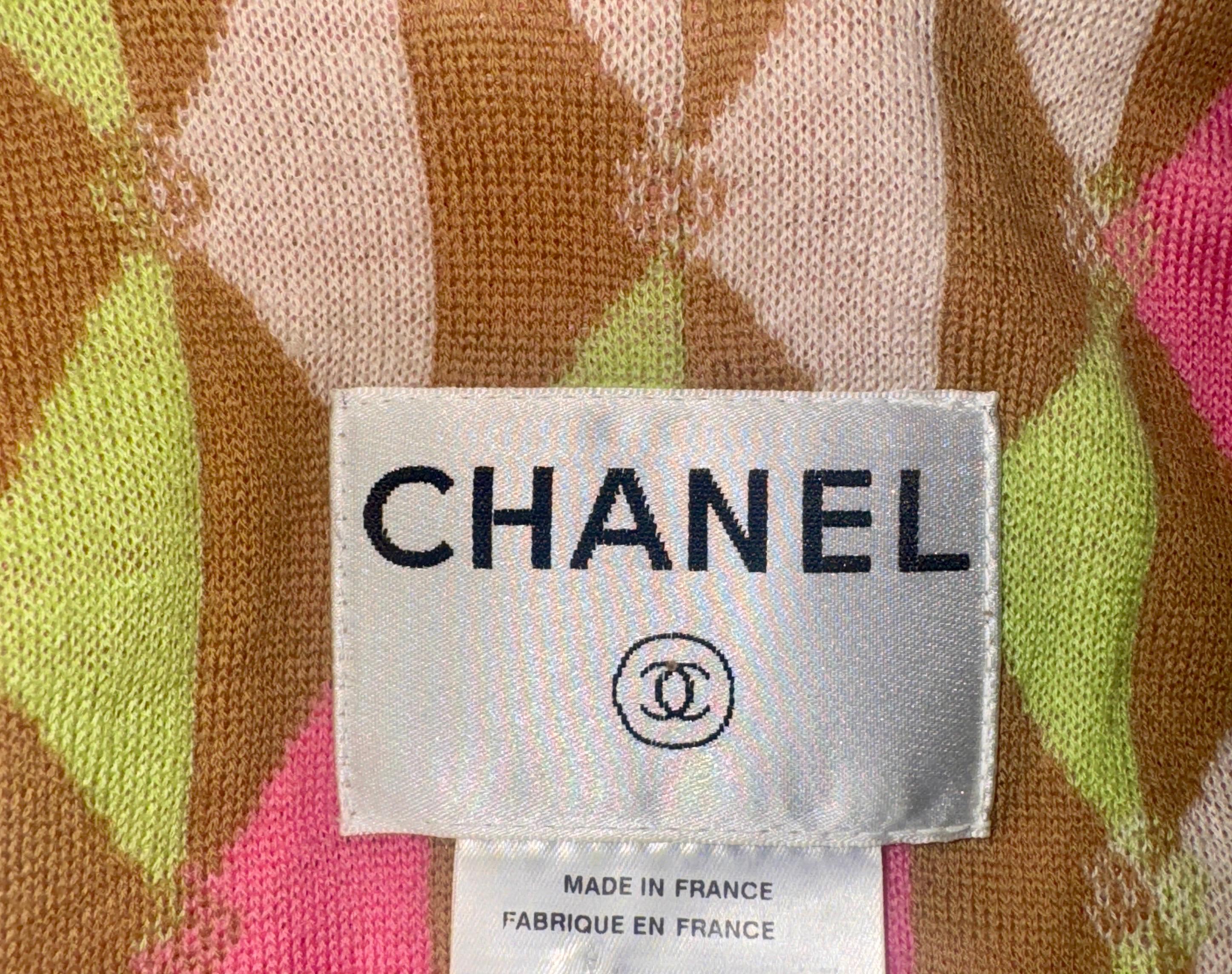 UNWORN Chanel Fringed Fantasy Lesage Cashmere Sequin Tweed Skirt Suit 34 For Sale 7