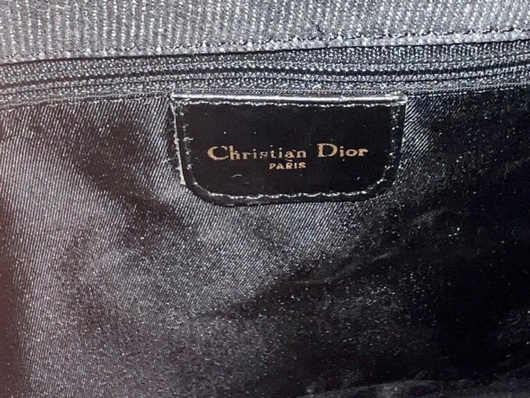 UNWORN Christian Dior by John Galliano 2001 Chris 1947 Cadillac Denim Saddle Bag For Sale 8