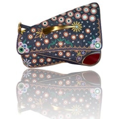 UNWORN Christian Dior by John Galliano 2001 Chris 1947 Cadillac Denim Saddle Bag