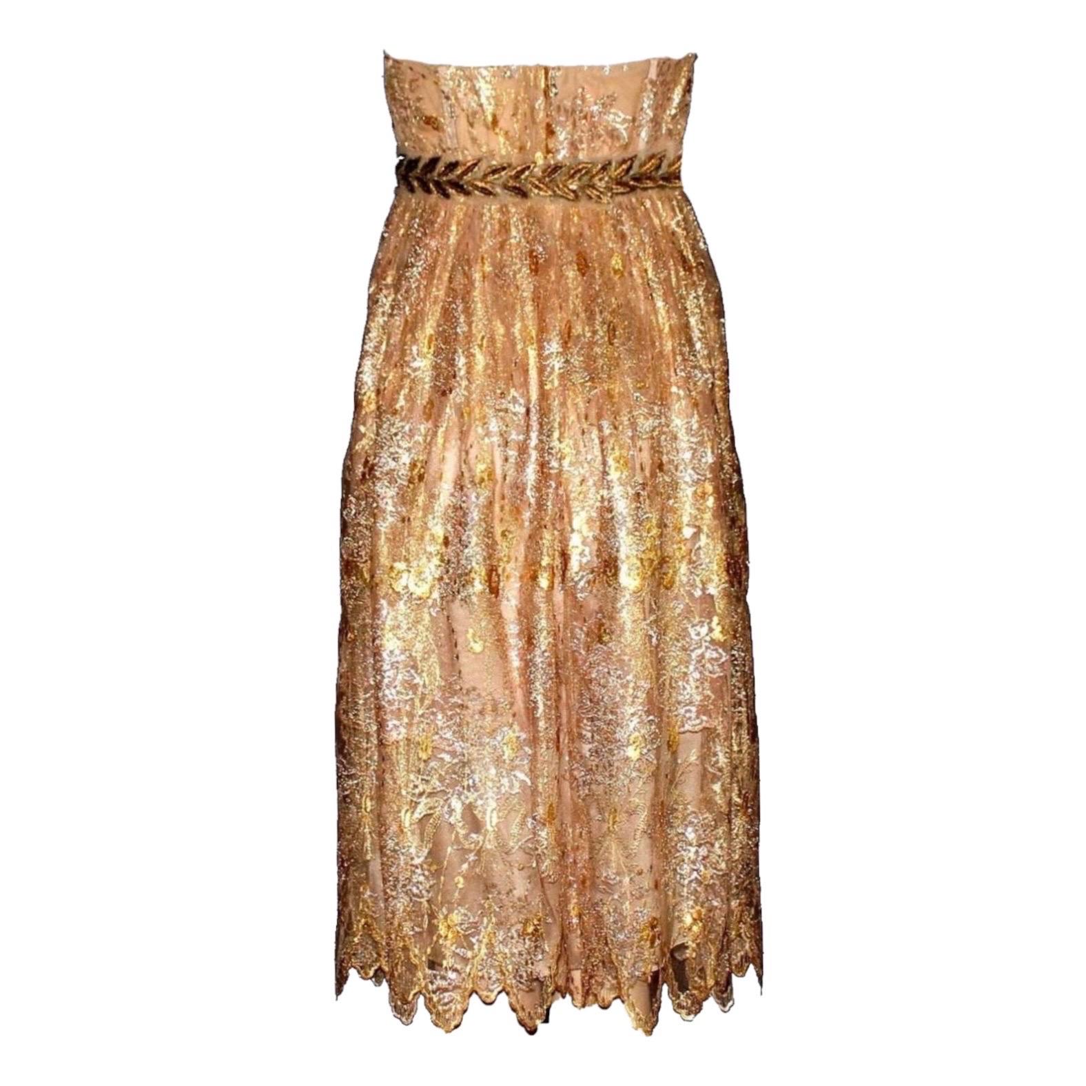 GORGEOUS DOLCE & GABBANA GOLDEN LACE DRESS

ONE OF THE MOST BEAUTIFUL PIECES BY

DOLCE & GABBANA

DETAILS:

    A DOLCE & GABBANA timeless classic signature piece that will last you for years
    Main line DOLCE & GABBANA
    Made out of the finest