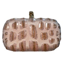 NEW Emilio Pucci by Peter Dundas Embellished Sequin Eagle Head Clutch Bag