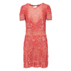 UNWORN Emilio Pucci „Palm Royale“ Embroidered Cocktail Evening Dress 42