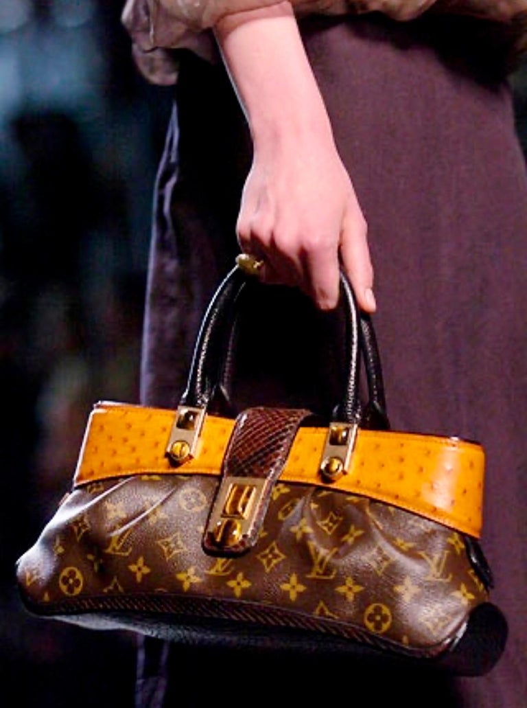 Sharing what our eyes capture on Instagram: Louis Vuitton ostrich
