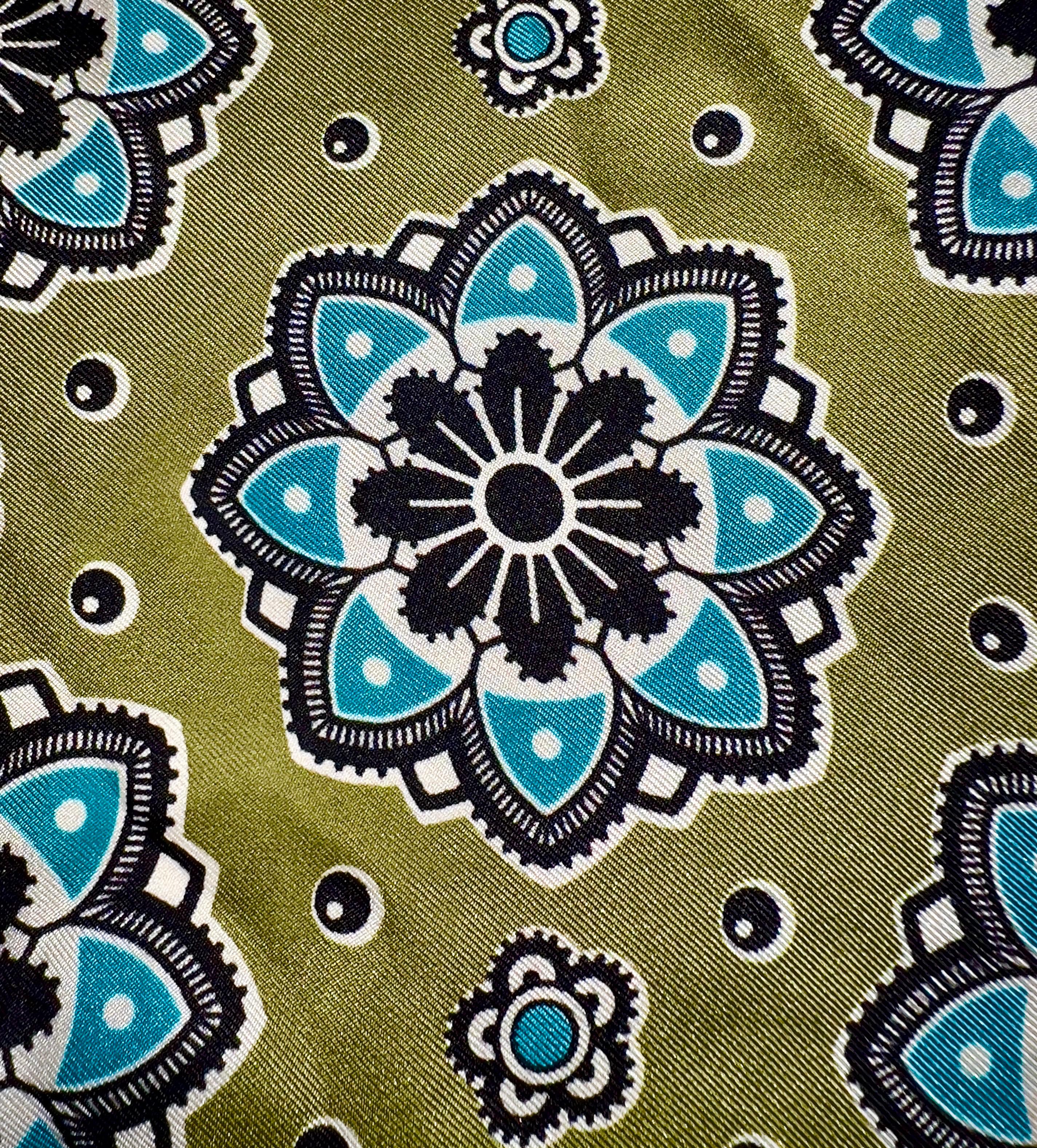 UNWORN F.R.S For Restless Sleepers FRS Arabesque Palazzo Pants Lounge Silk Suit For Sale 2