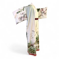 UNWORN F.R.S For Restless Sleepers FRS Japanese Silk Kimono Dress Robe Coat XS