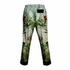 UNWORN F.R.S For Restless Sleepers FRS Silk Velvet Printed Pants XS