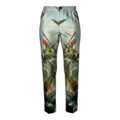 UNWORN F.R.S For Restless Sleepers FRS Silk Velvet Printed Pants XS