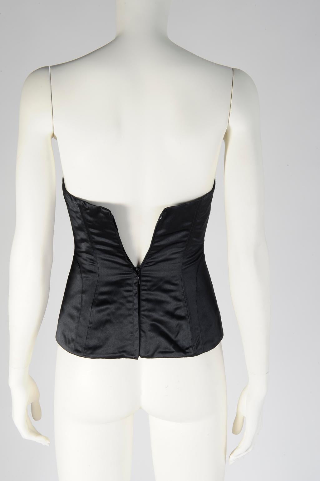 Top sin usar Gucci By Tom Ford Runway Bustier, Primavera-Verano 2001 5
