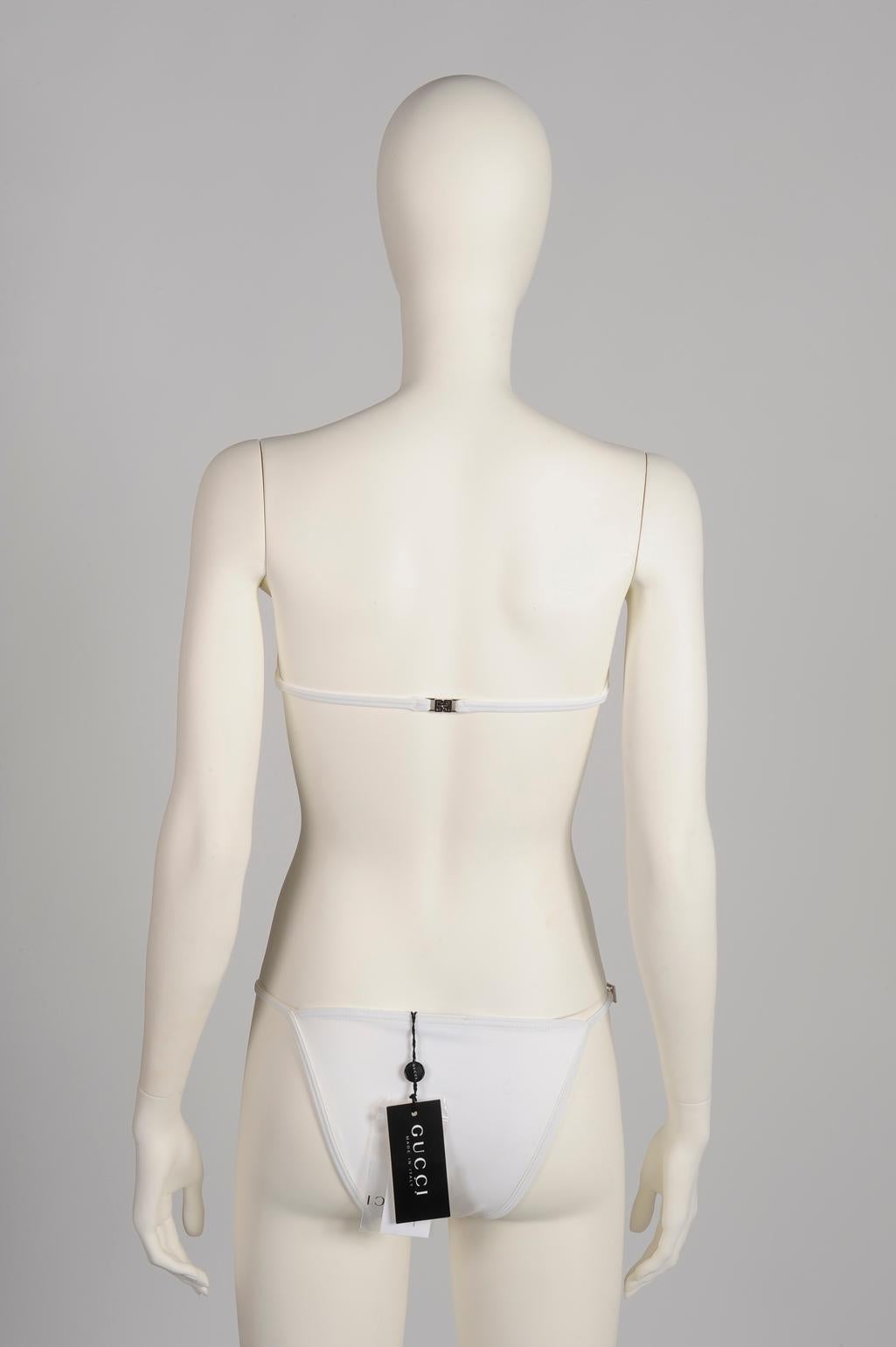 Unworn Gucci By Tom Ford Swarovski Bandeau Bikini, Spring-Summer 1998 1