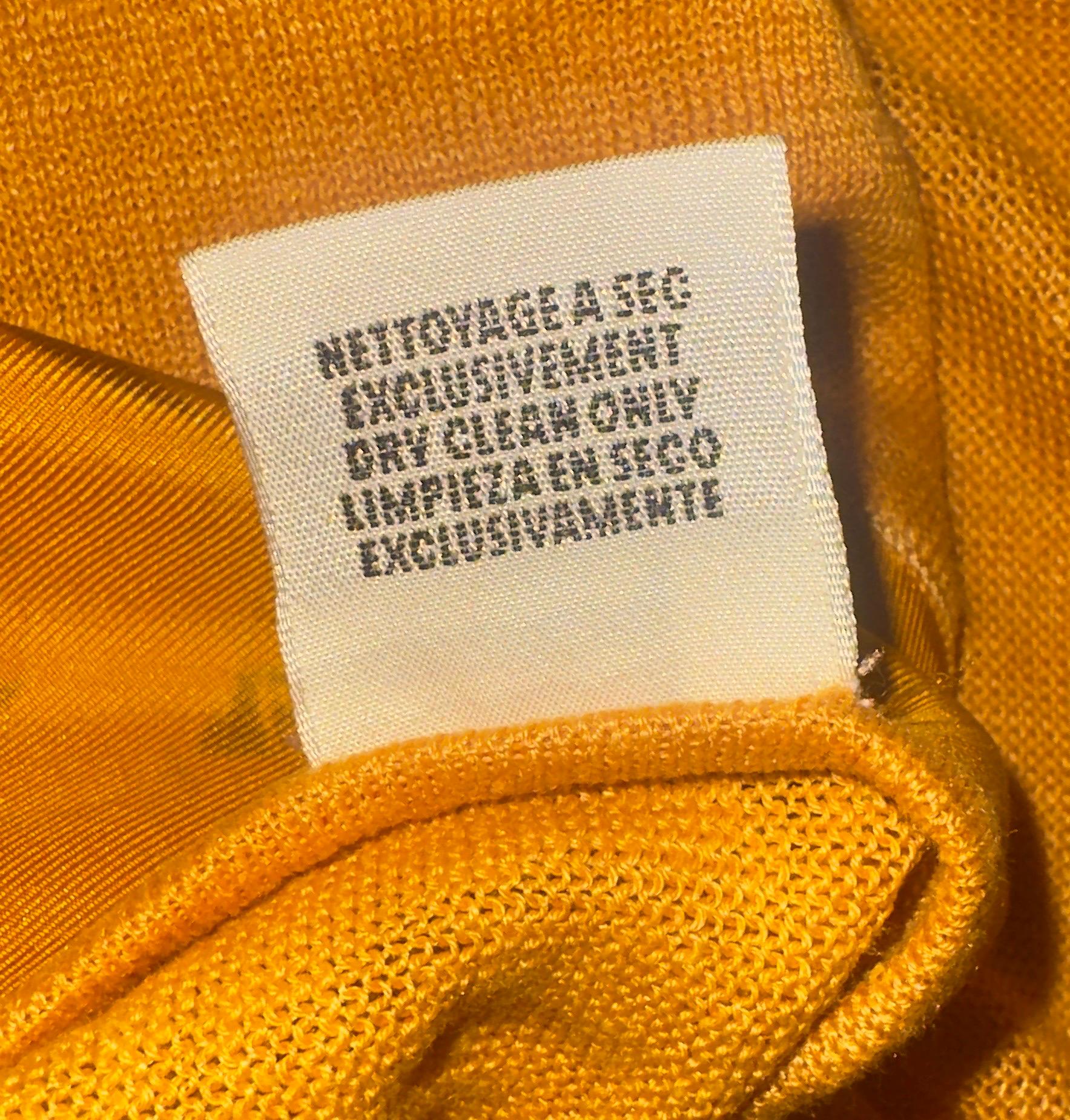 UNBEKANNT Hermès Paris Orange Bedruckte Seide Twill & Leinen Kaftan Kaftan Kleid OS im Angebot 8