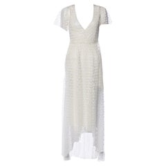 UNWORN Missoni 2pcS gehäkeltes Boho Braut-/Hochzeits-/Verlobungskleid aus Strick 38