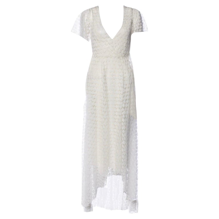 UNWORN Missoni 2PCS Crochet Knit Beach Boho Bridal Wedding Engegement Dress  38 For Sale at 1stDibs