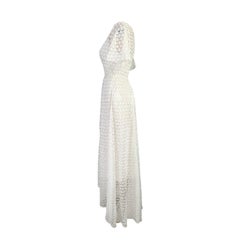 UNWORN Missoni 2PCS Crochet Knit Beach Boho Bridal Wedding Engegement Dress 38