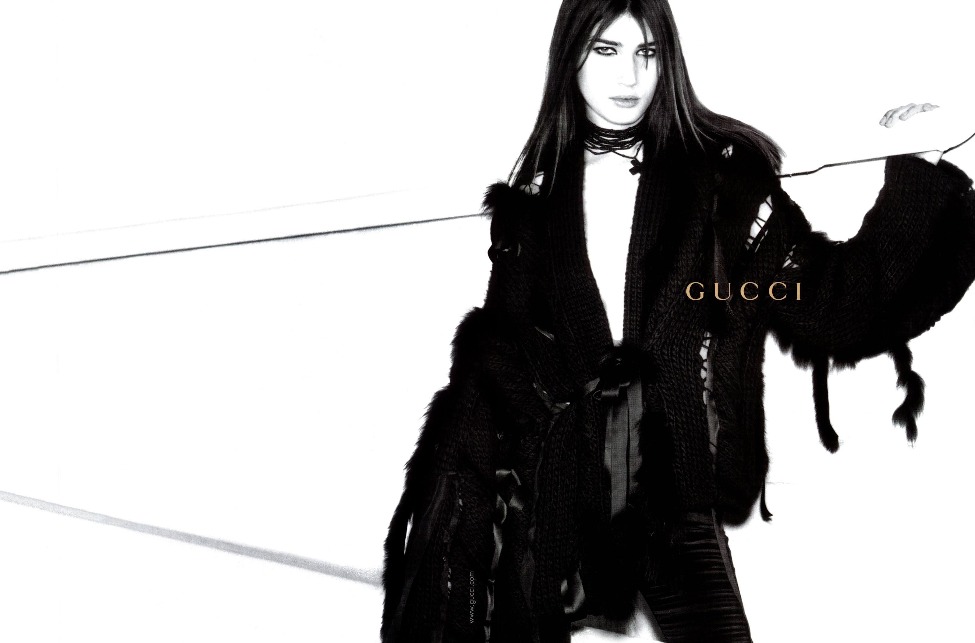 Ungetragene / neue Gucci by Tom Ford Herbst 2002 Archival Runway Cross Choker-Halskette 6