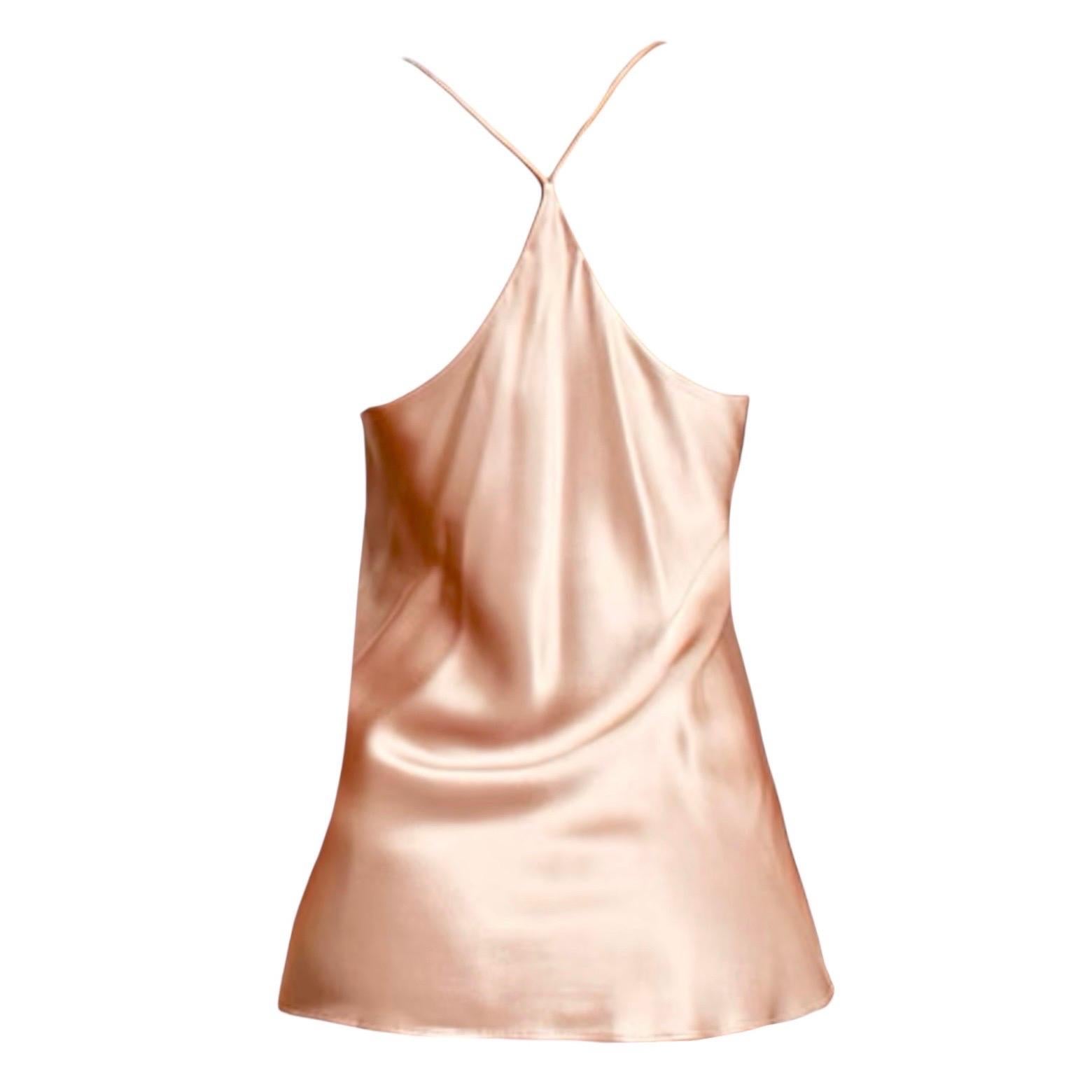 UNWORN Olivia Von Halle Silk Camisole Top & Shorts Pants Ensemble Set Suit in vendita 8