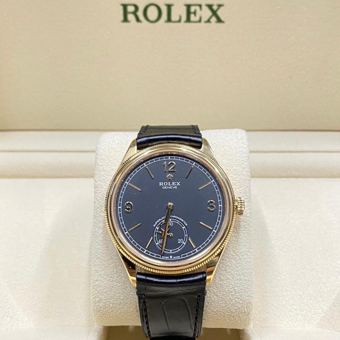 The Rolex Perpetual 1908 Ref. 52508-0002 stands as a tribute to Rolex’s pioneering spirit, blending traditional elegance with contemporary watchmaking excellence. Introduced in 2023, this 39mm masterpiece in 18k Yellow Gold celebrates the year