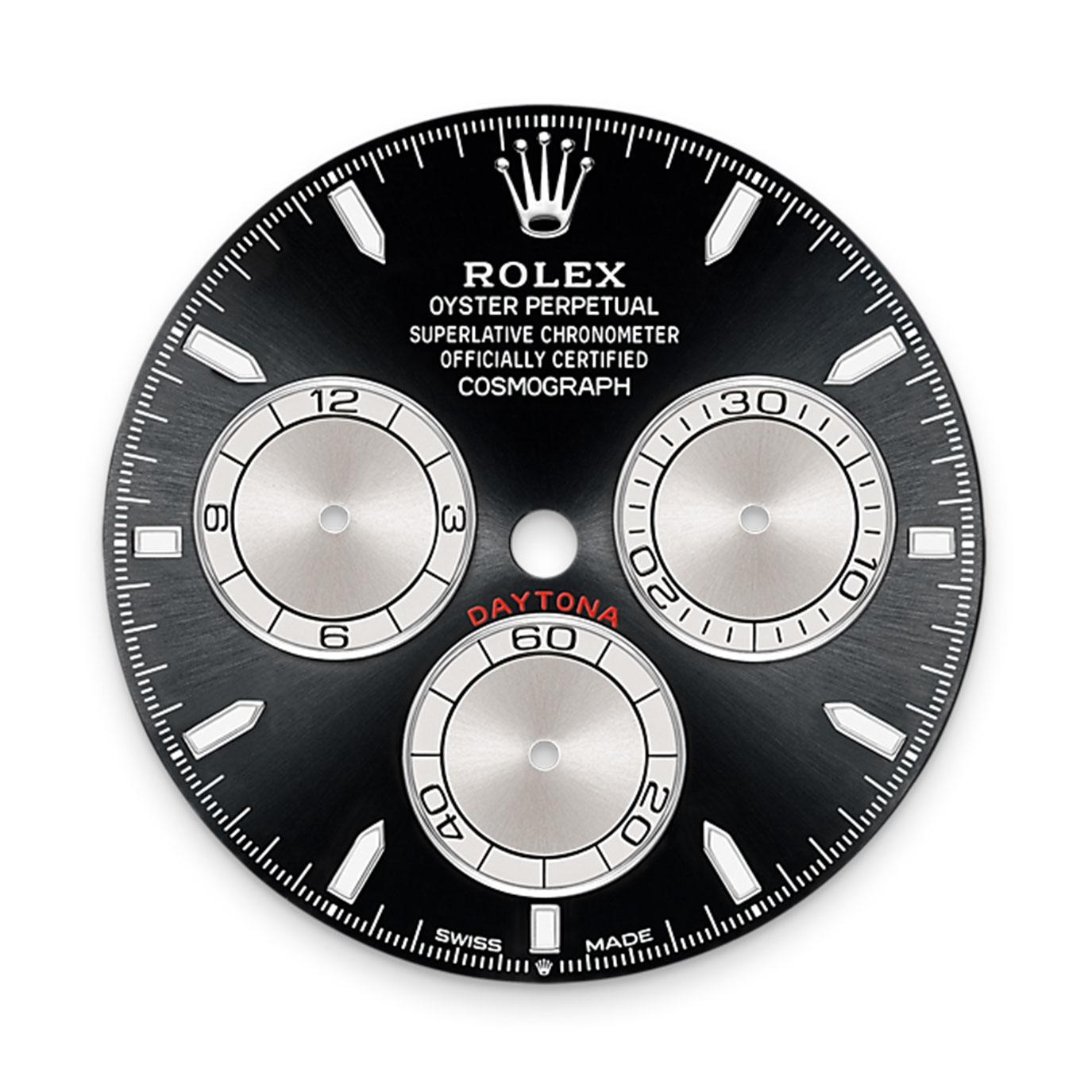 El Rolex Cosmograph Daytona Ref. 126509-0001 es una magnífica expresión de maestría técnica, herencia del automovilismo y lujo refinado. Presentado en perfecto estado, este reloj de 40 mm está fabricado íntegramente en oro blanco de 18 quilates, lo