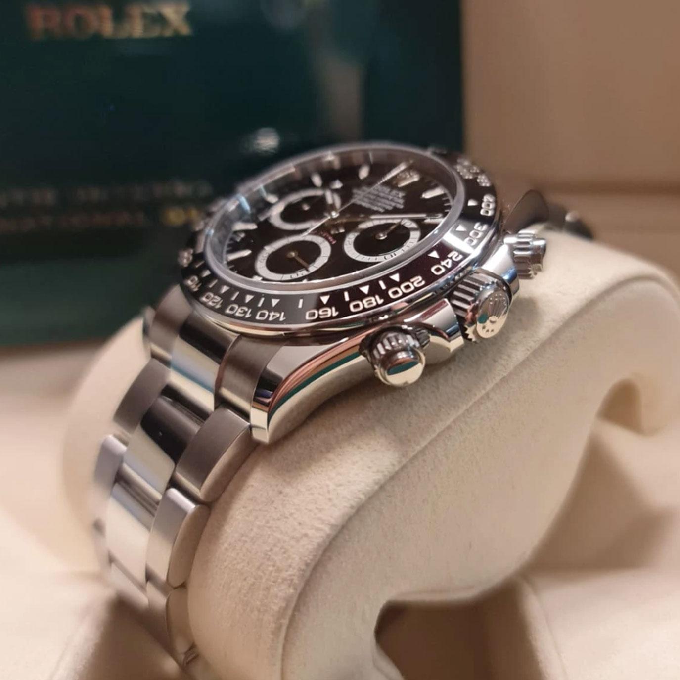 Rolex Cosmograph Daytona sin usar Referencia# 126500ln, Juego completo, 2025 en Nuevo estado para la venta en New York, NY