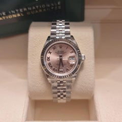 Unworn Rolex Datejust 28 Pink Jubilee Reference# 279174, Complete set, 2025