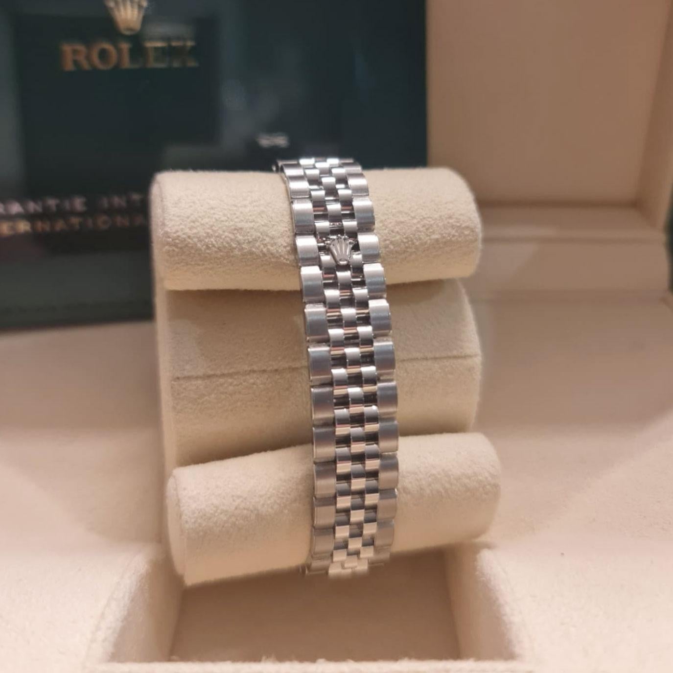 Rolex Datejust 28 Pink Jubilee Reference# 279174, Jeu complet, 2025 Pour femmes en vente