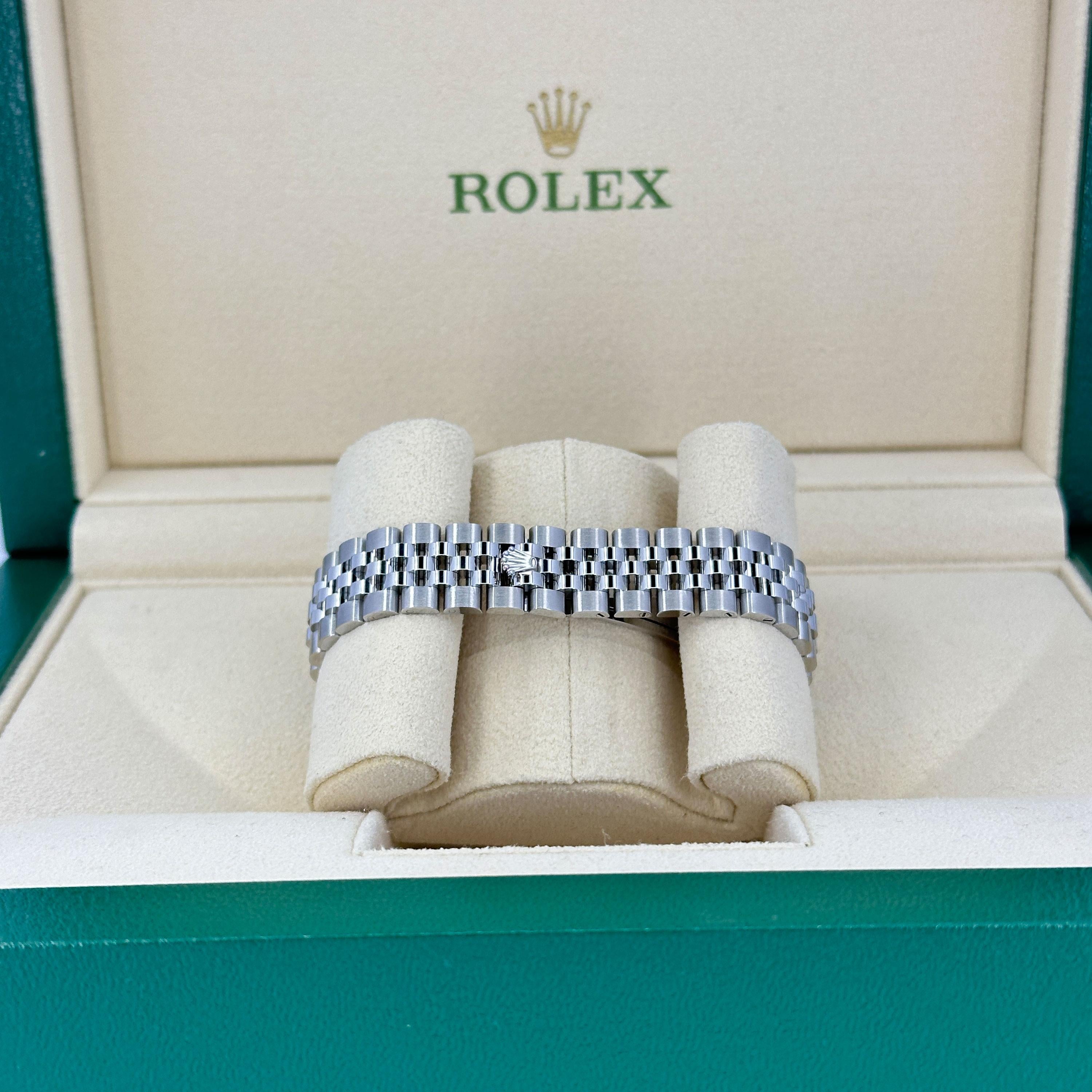 Unworn Rolex Datejust 28 Pink Jubilee Reference# 279174, Complete set, 2025 For Sale 2