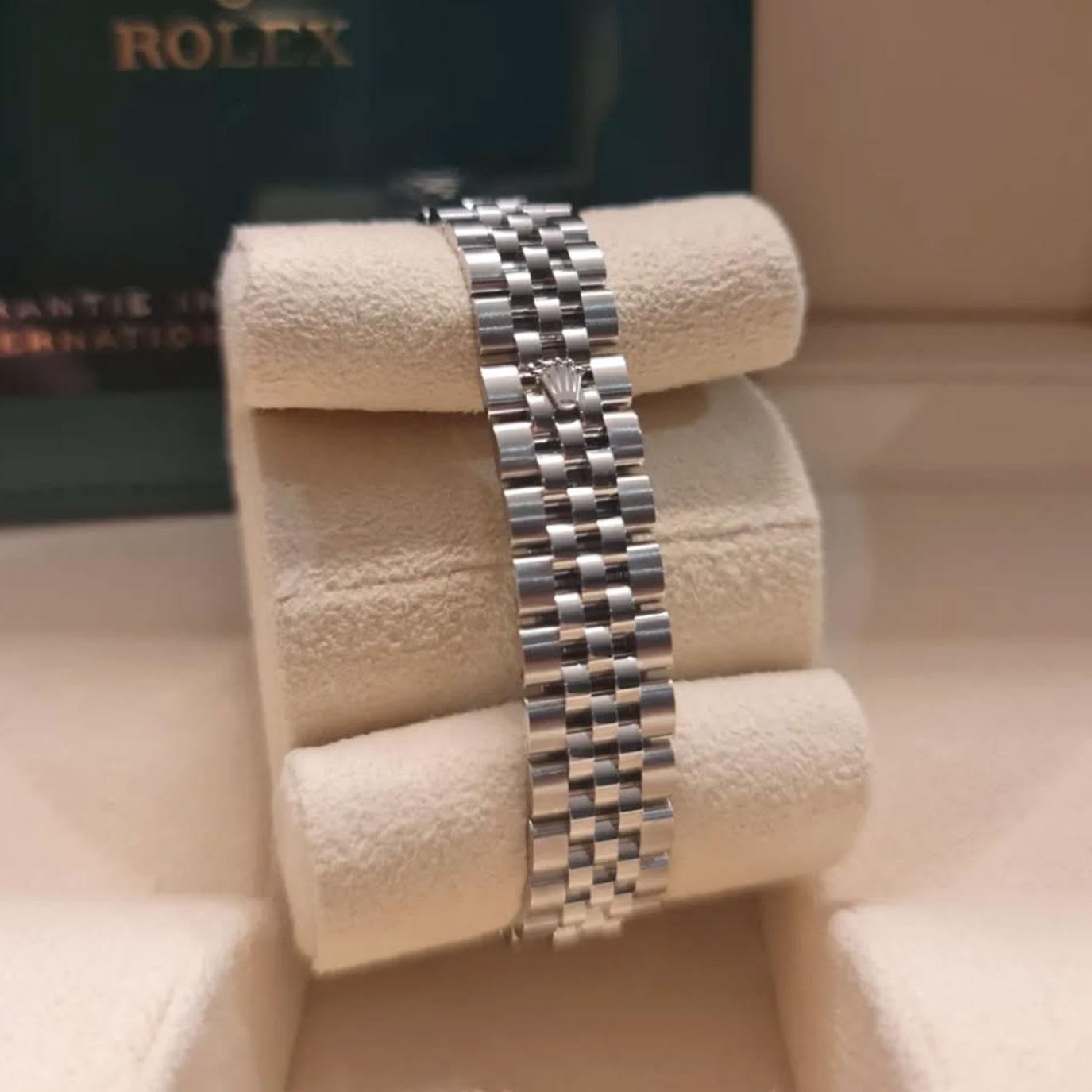 Rolex Datejust 28 Blanco sin usar Referencia# 279384rbr, Juego completo, 2025 en venta 1
