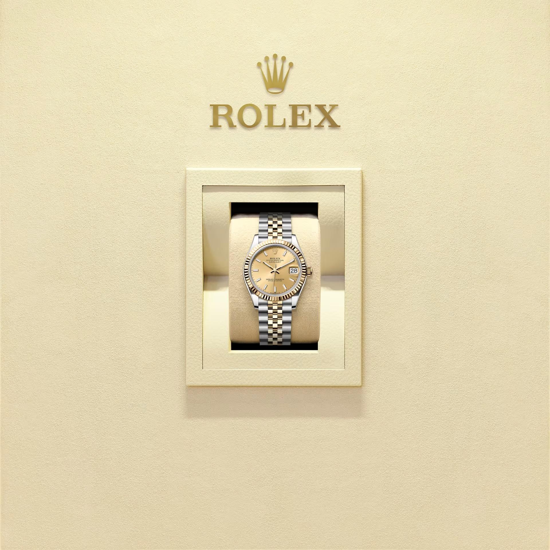 Ungetragene Rolex Datejust 31 Champagne Jubilee Reference# 278273, Komplettset, 2025 im Angebot 1