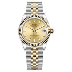 Rolex Datejust 31 Champagne Jubilee sin usar Referencia# 278273, Juego completo, 2025