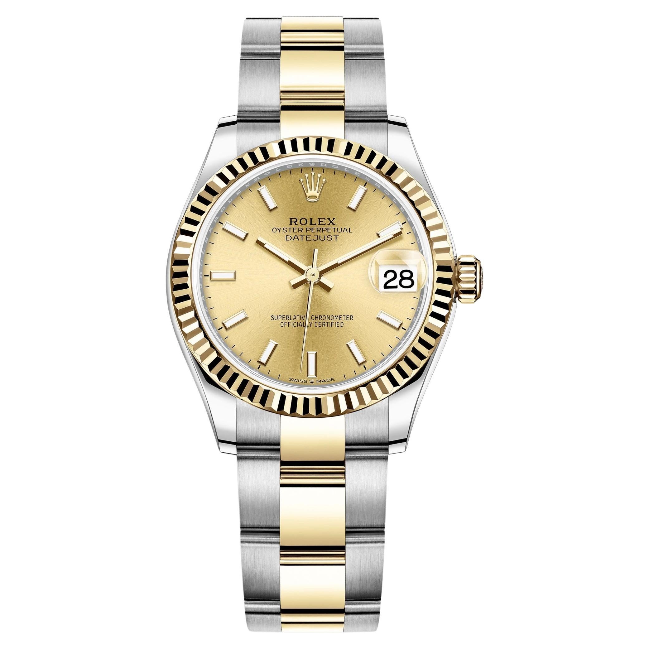 Rolex Datejust 31 Champagne Oyster sin usar Referencia# 278273, Juego completo, 2025 en venta