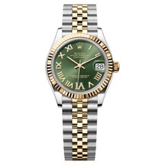 Unworn Rolex Datejust 31 Green Jubilee Reference# 278273, Complete set, 2025