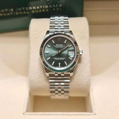 Ungetragene Rolex Datejust 31 Green Jubilee Reference# 278274, Komplettset, 2025