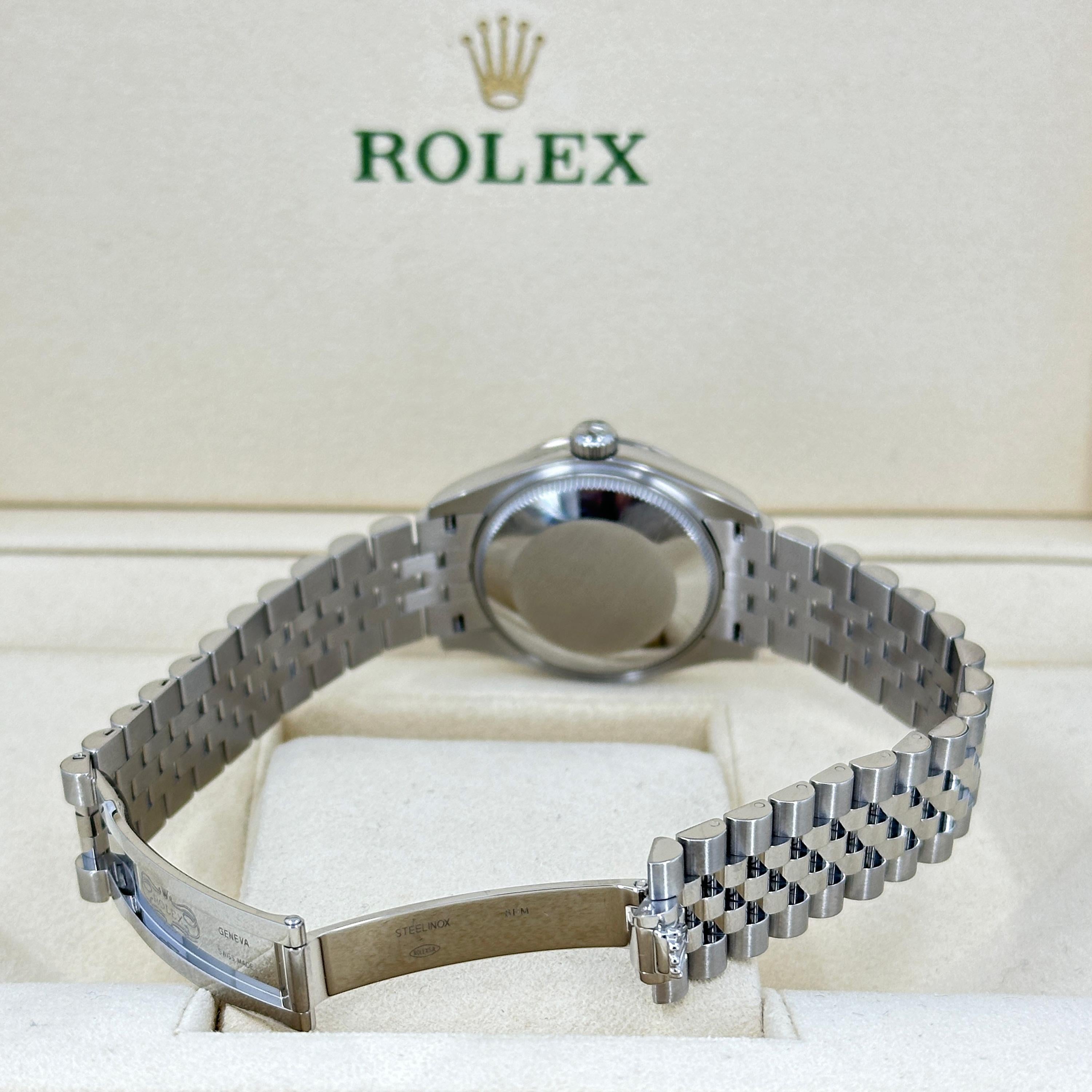 Ungetragene Rolex Datejust 31 Grey Jubilee Reference# 278274, Komplettset, 2025 im Angebot 6