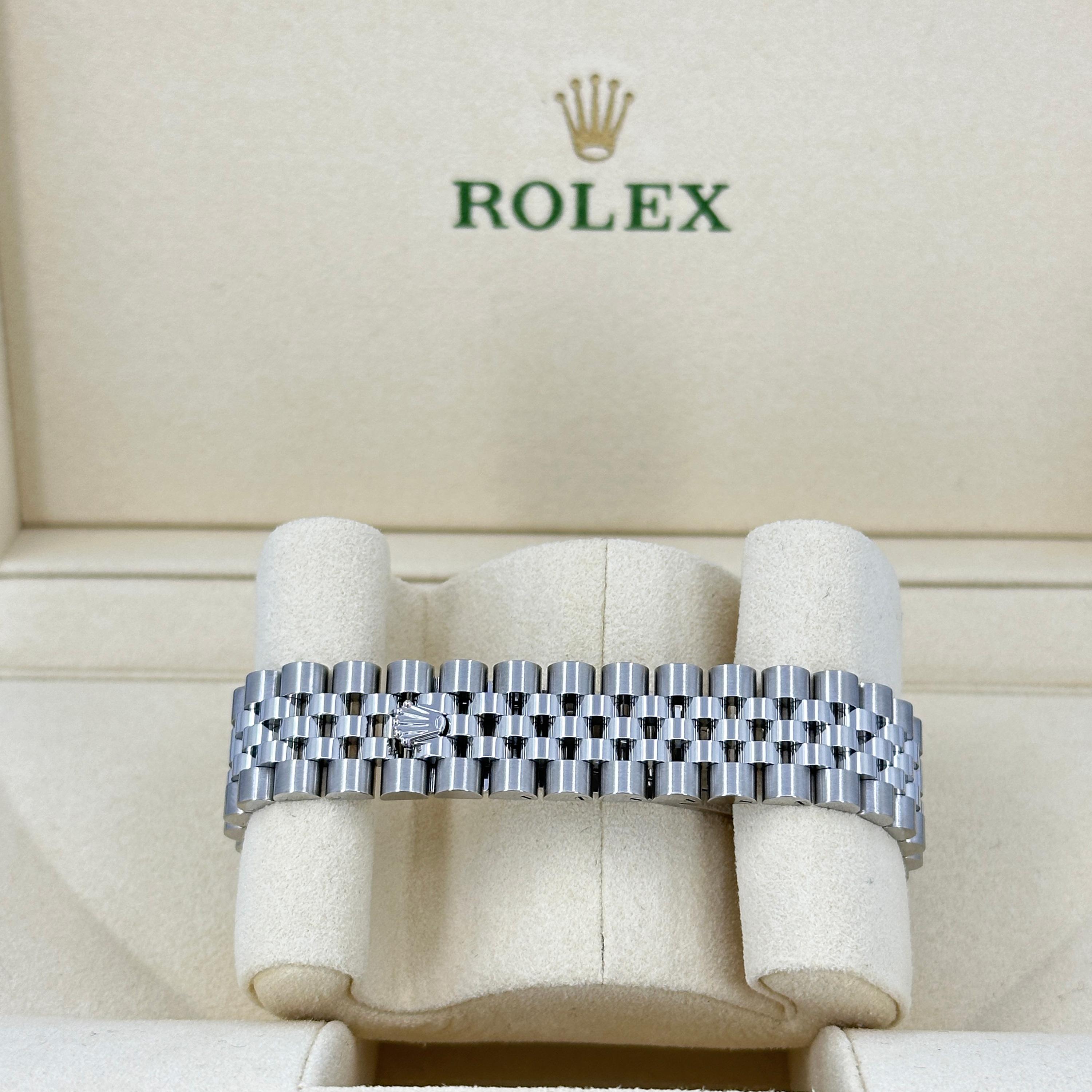 Ungetragene Rolex Datejust 31 Grey Jubilee Reference# 278274, Komplettset, 2025 im Angebot 4