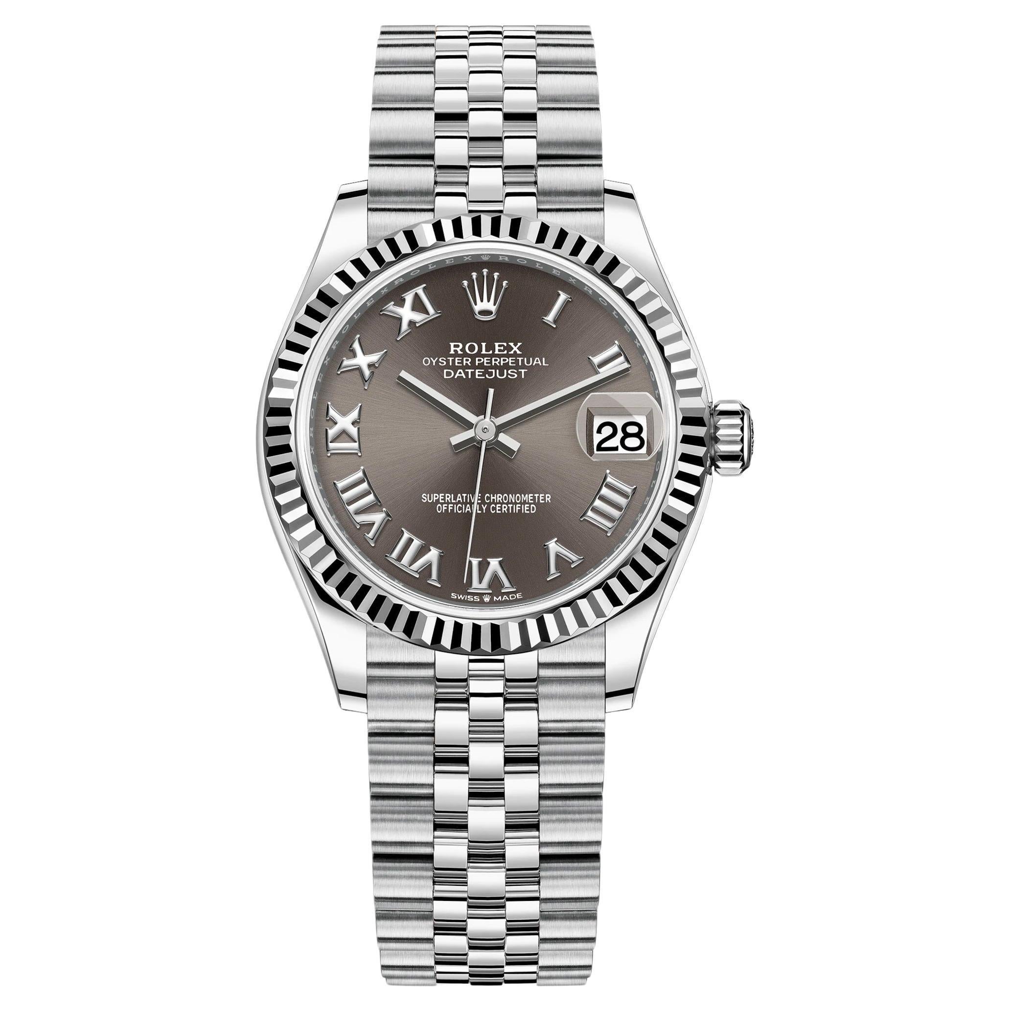 Ungetragene Rolex Datejust 31 Grey Jubilee Reference# 278274, Komplettset, 2025 im Angebot