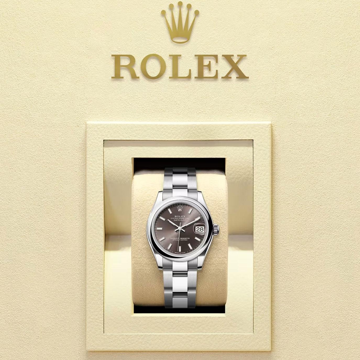 Femenino o masculino Rolex Datejust 31 Gris Oyster sin usar Referencia# 278240, Juego completo, 2025 en venta