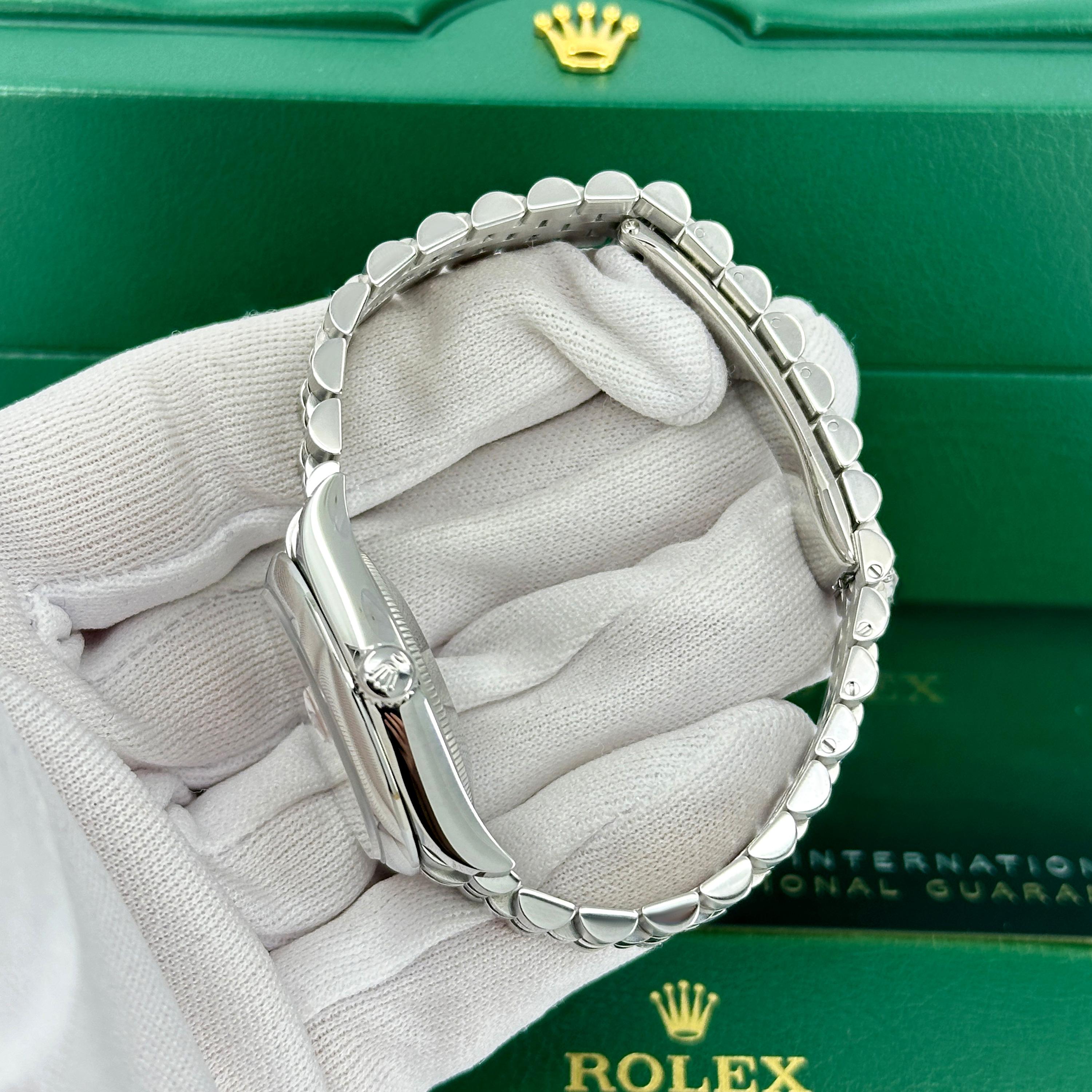 Ungetragene Rolex Datejust 31 Pink Jubilee Reference# 278240, Komplettset, 2025 im Angebot 8