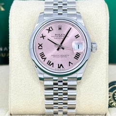 Rolex Datejust 31 Pink Jubilee Reference# 278240, Jeu complet, 2025
