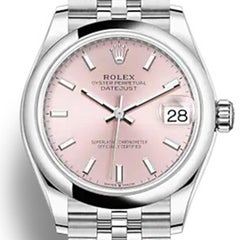 Rolex Datejust 31 Pink Jubilee Reference# 278240, Jeu complet, 2025