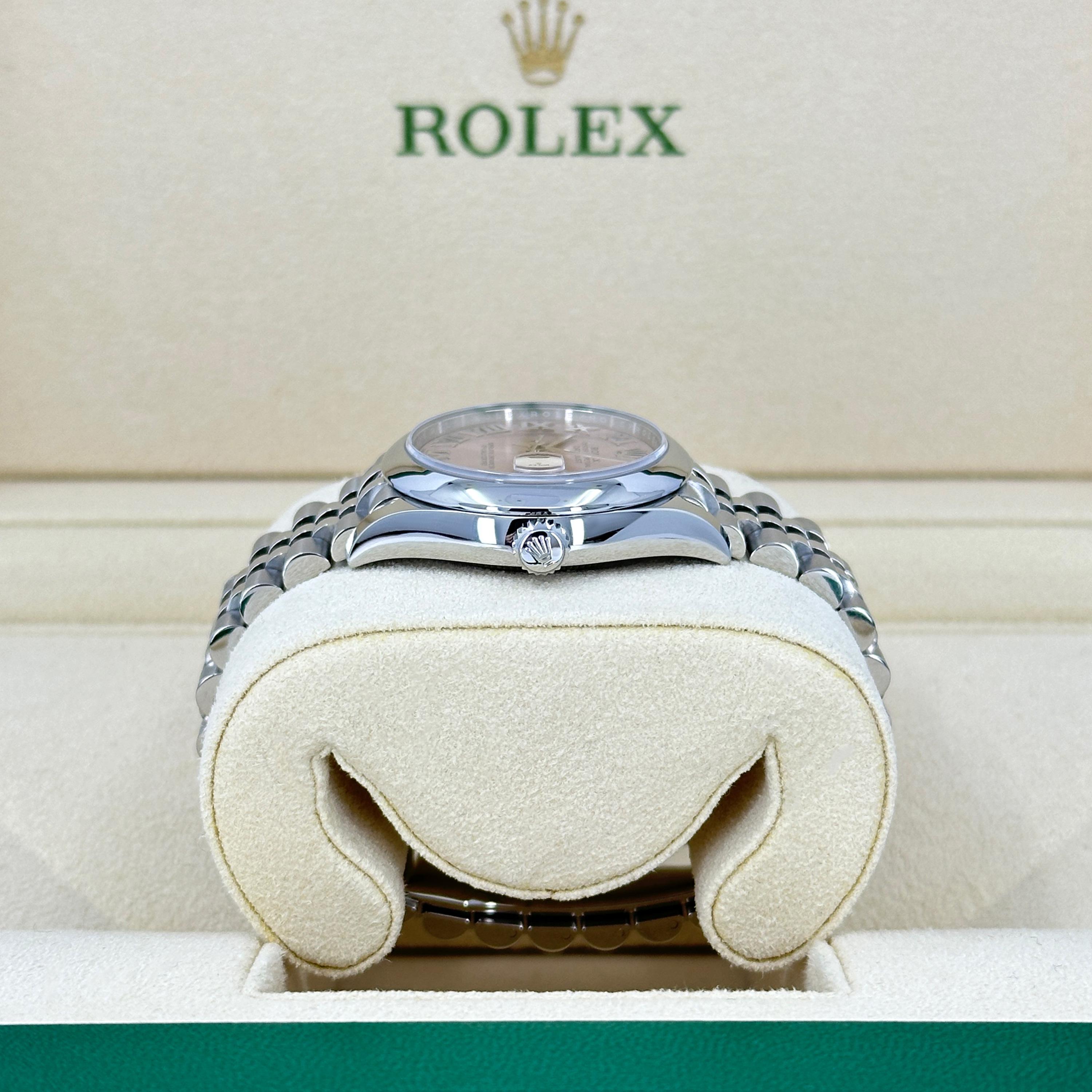 Ungetragene Rolex Datejust 31 Pink Jubilee Reference# 278240, Komplettset, 2025 im Angebot 2