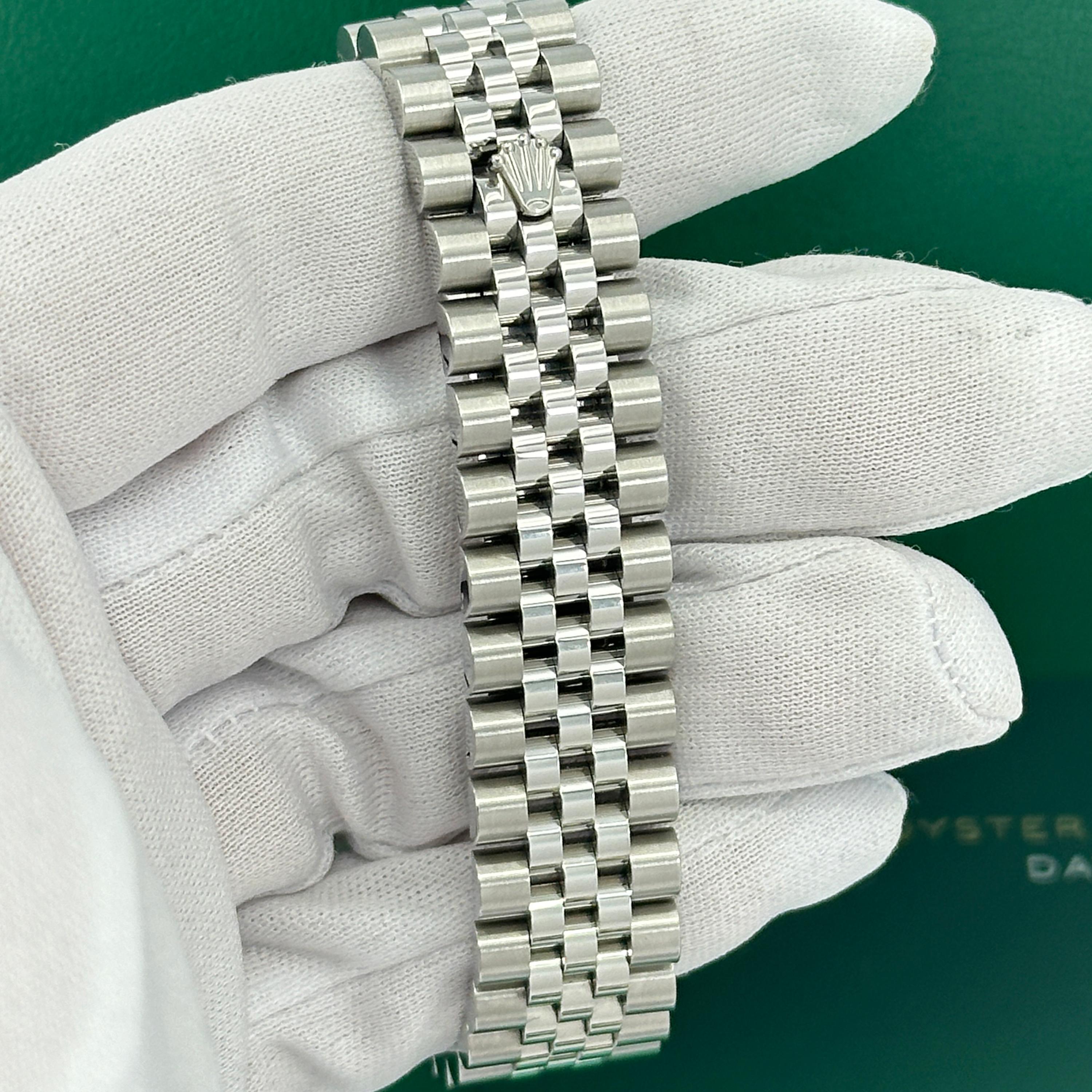 Unworn Rolex Datejust 31 Pink Jubilee Reference# 278274, Complete set, 2025 For Sale 10