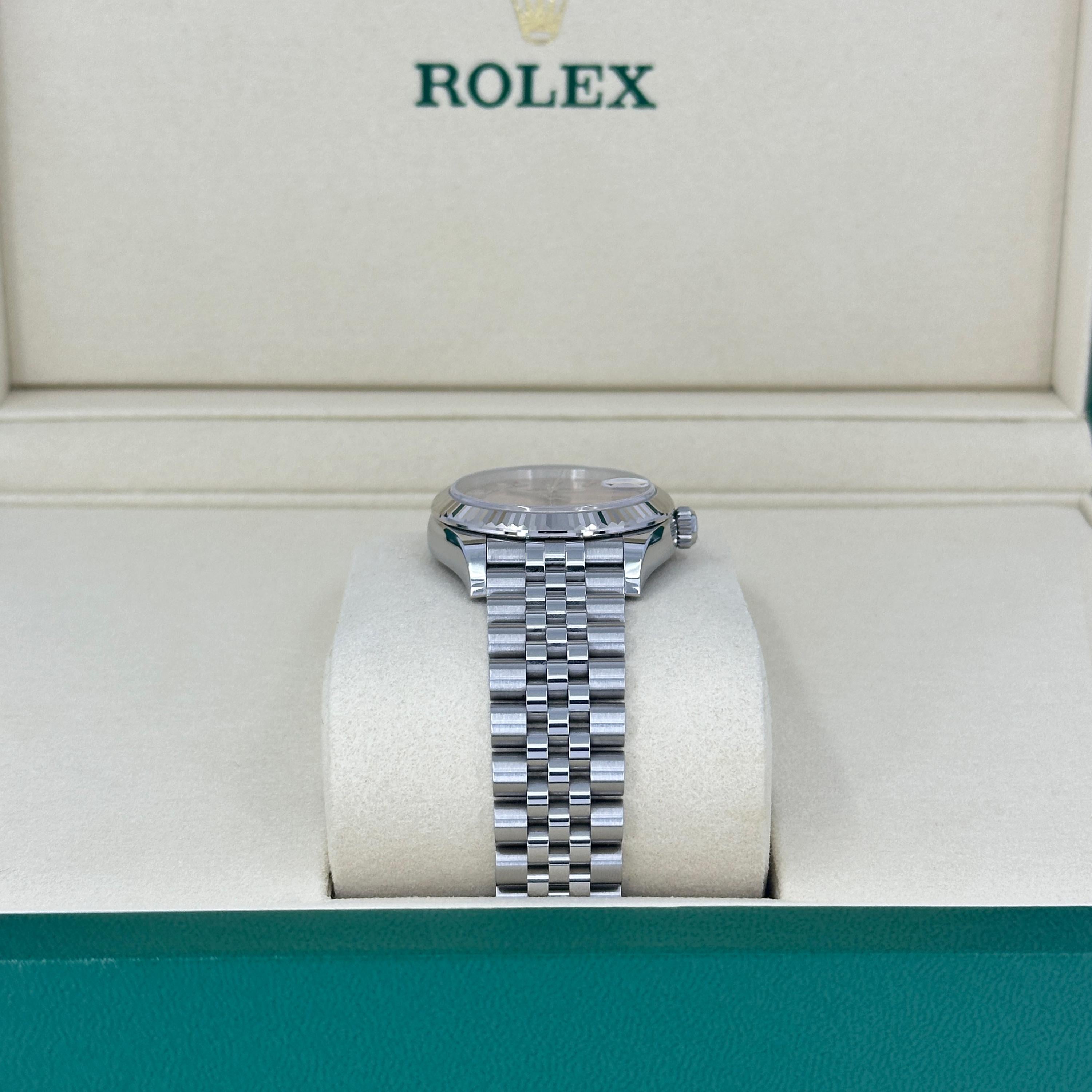 Women's or Men's Unworn Rolex Datejust 31 Pink Jubilee Reference# 278274, Complete set, 2025 For Sale