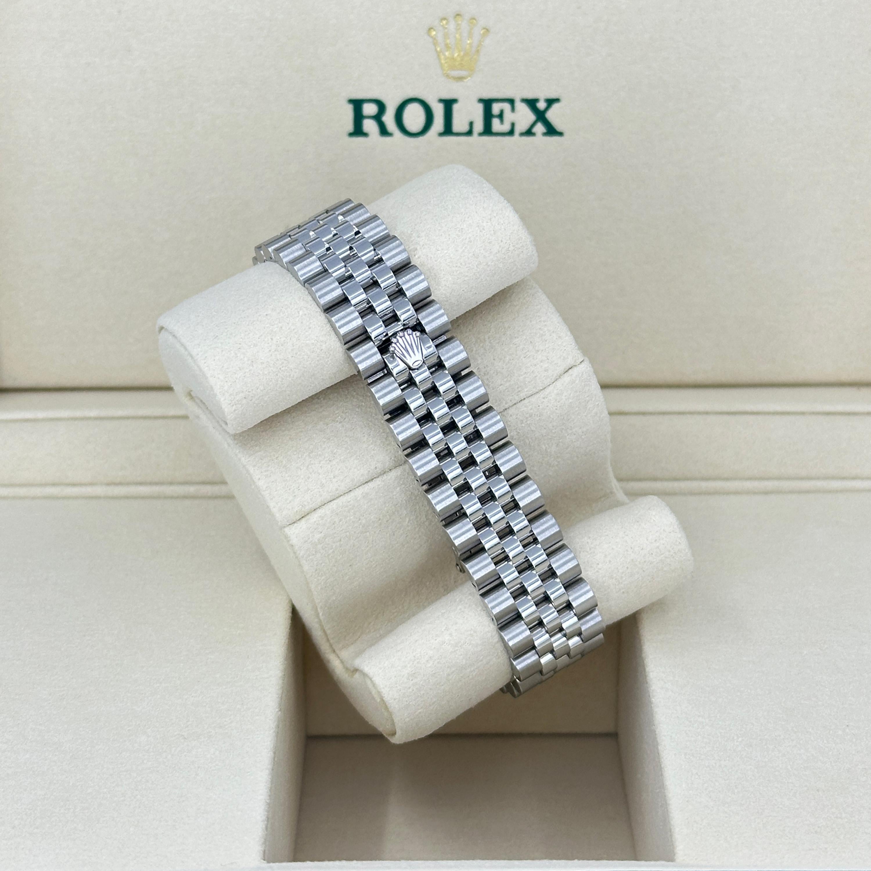 Unworn Rolex Datejust 31 Pink Jubilee Reference# 278274, Complete set, 2025 For Sale 4