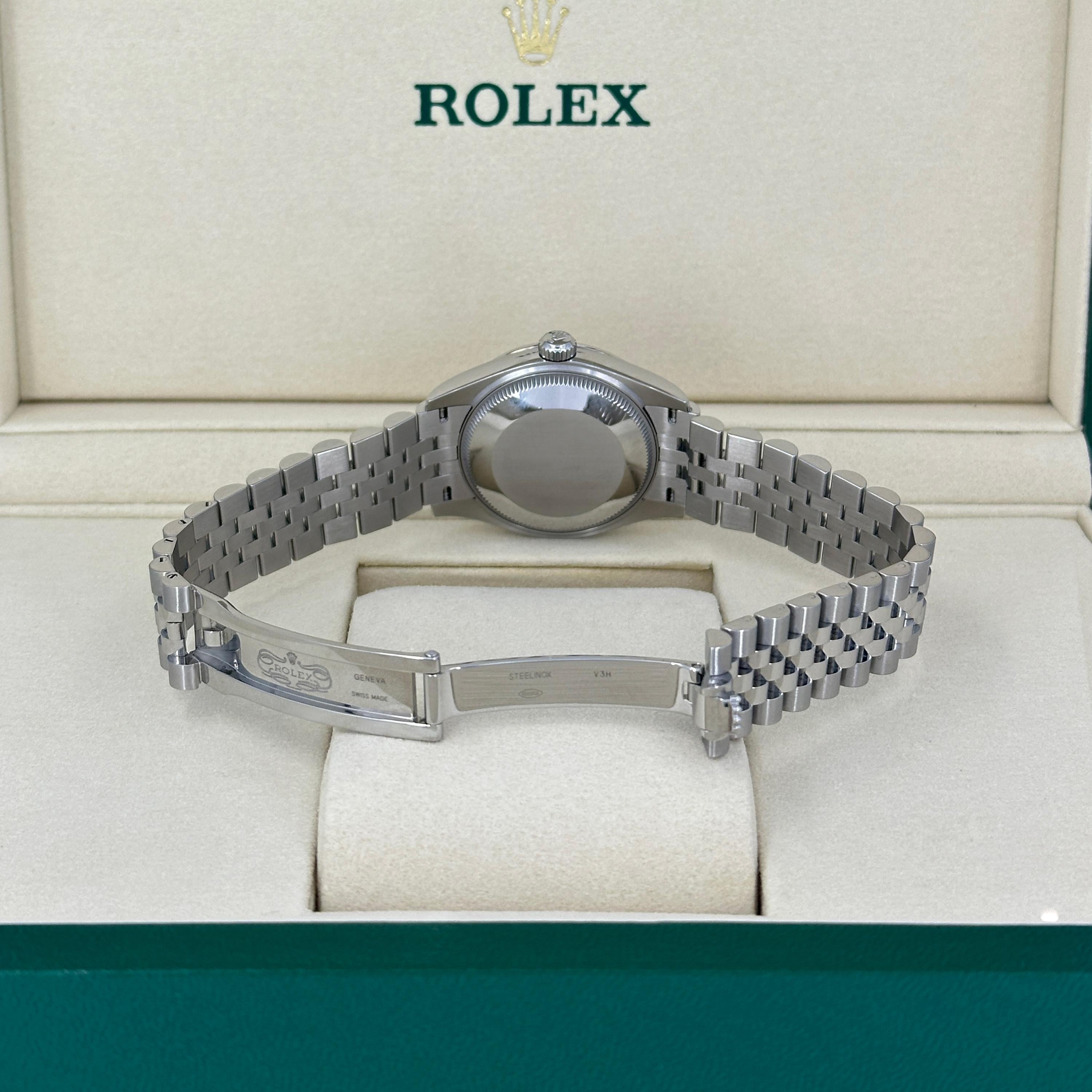 Unworn Rolex Datejust 31 Pink Jubilee Reference# 278274, Complete set, 2025 For Sale 5