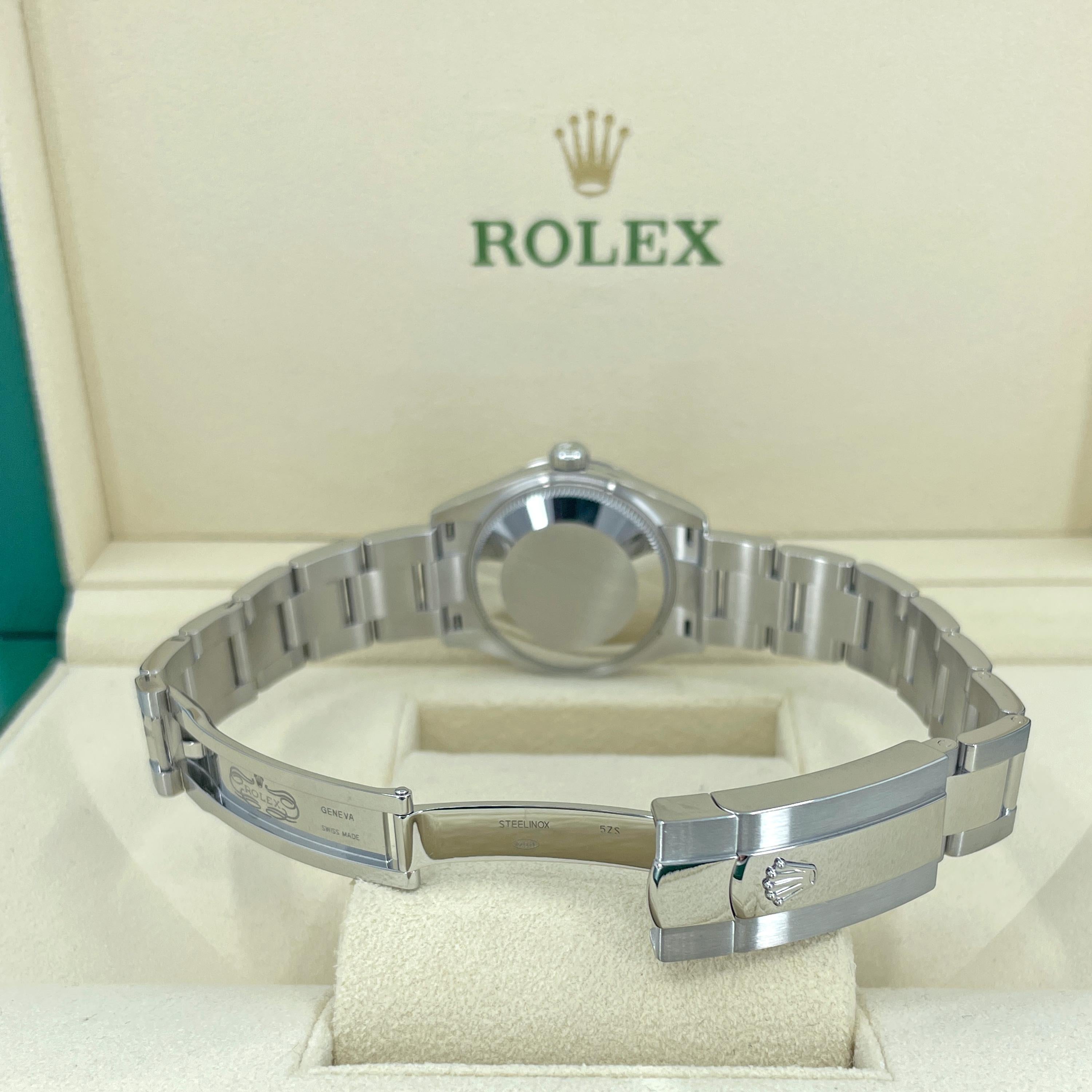 Rolex Datejust 31 Pink Roman Oyster Reference# 278240, Jeu complet, 2025 en vente 12