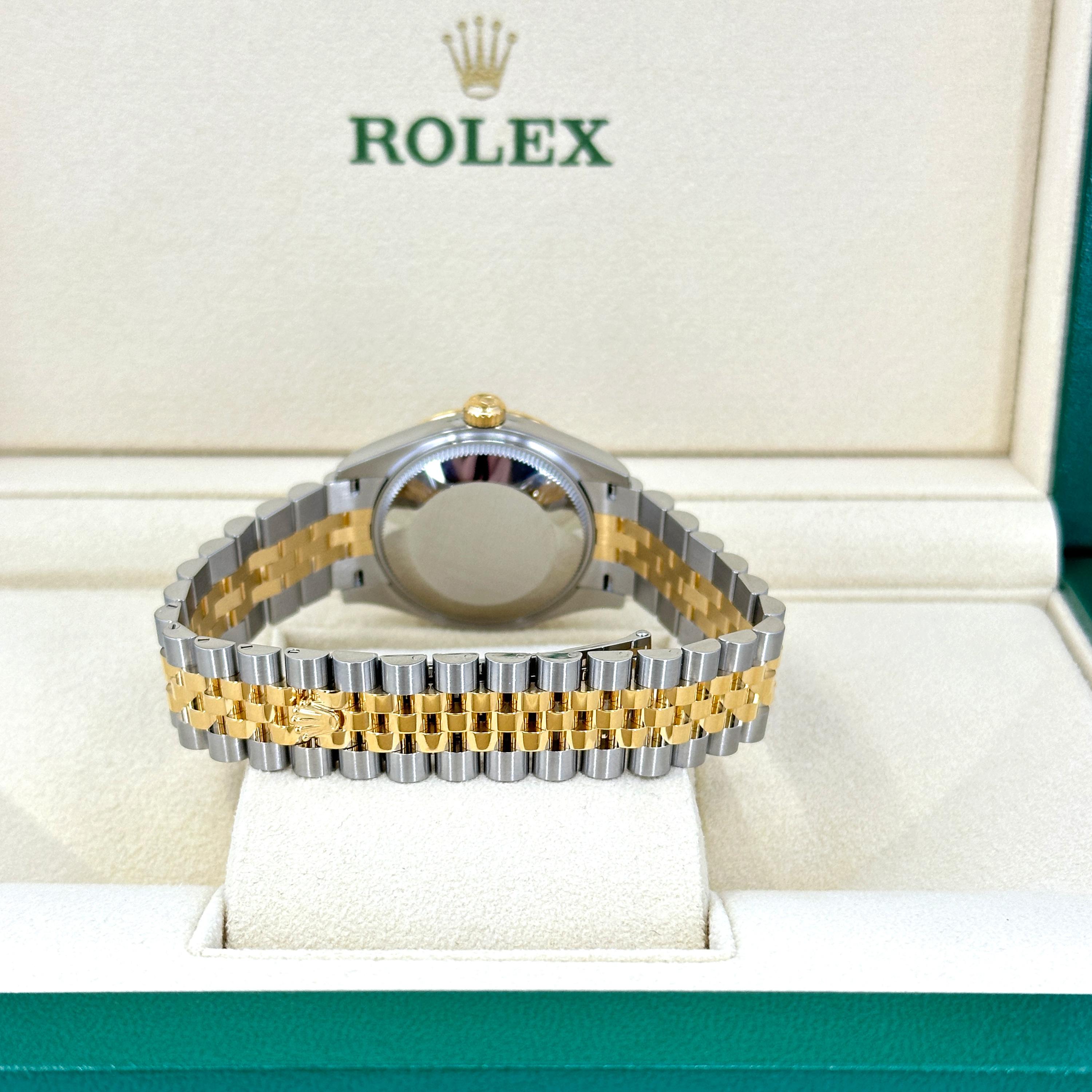 Unworn Rolex Datejust 31 Silver Jubilee Reference# 278273, Complete set, 2025 For Sale 7